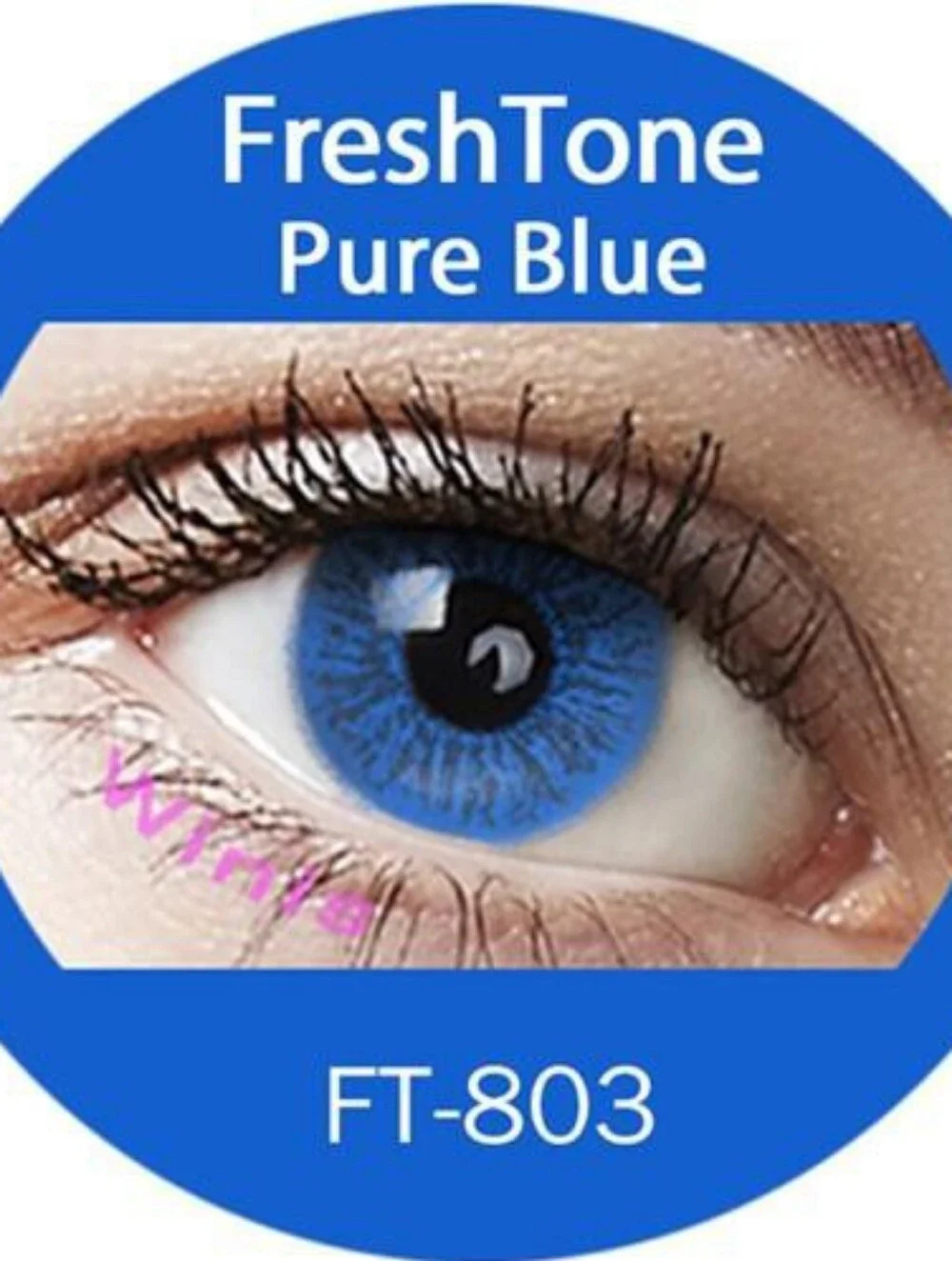 Pure Blue - Color Eye Wear Lenses - Costume Enhancements